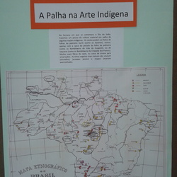 A palha na arte indígena