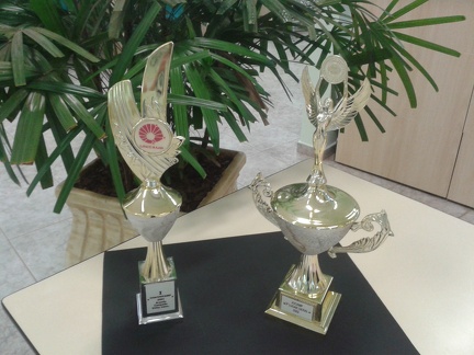 Troféus de competições da Associação Atlética da Biologia (6)
